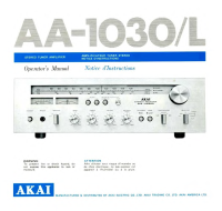 Akai AA-1030-L-Owners-Manual 